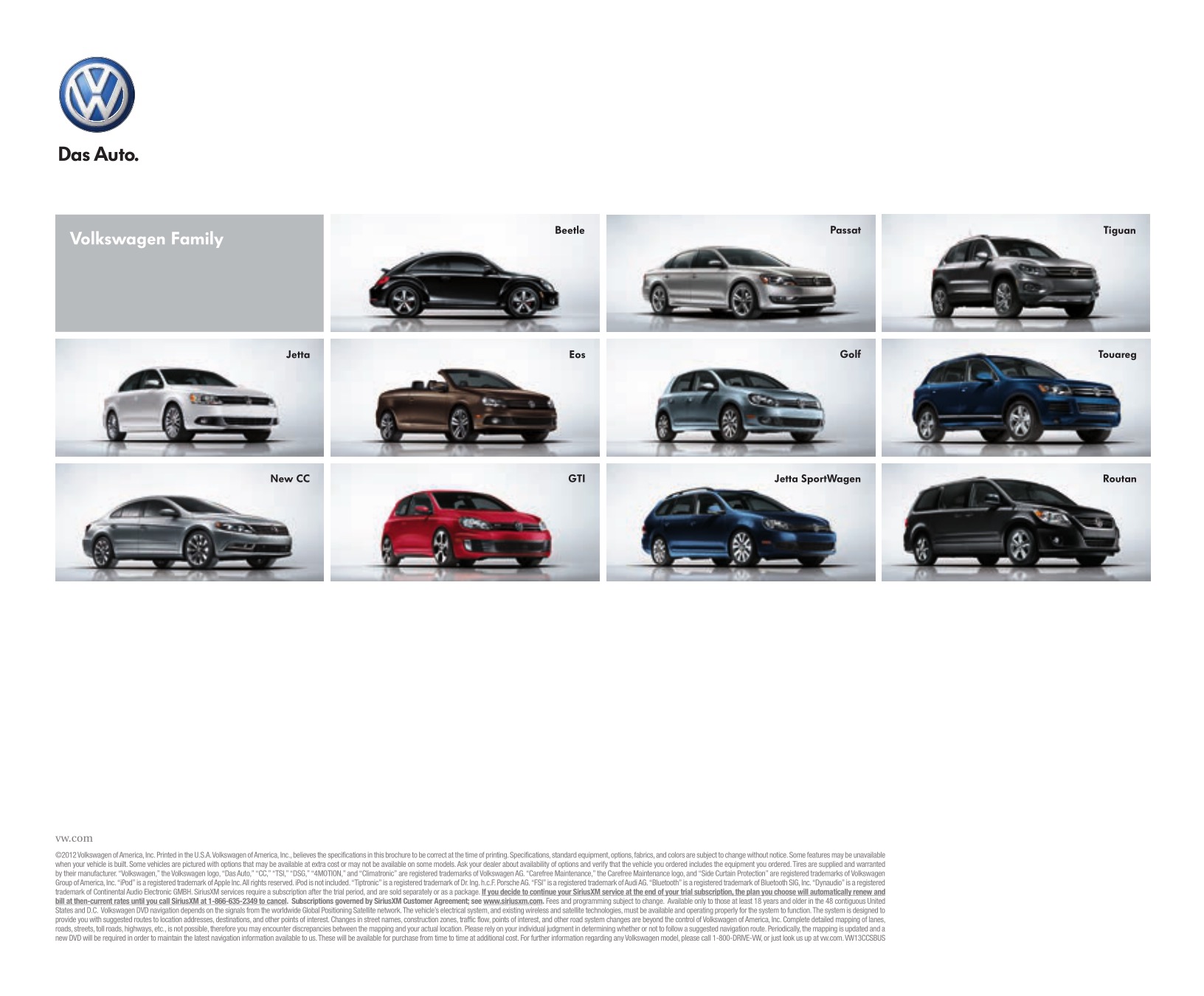 2013 VW CC Brochure Page 6